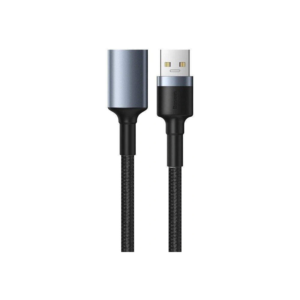 Hurtownia GSM - Kabel przedłużający USB 3.0 Baseus Cafule, 2A, 1m (czarno-szary) - BSU973BLKGRY - {ean13} - Hurt