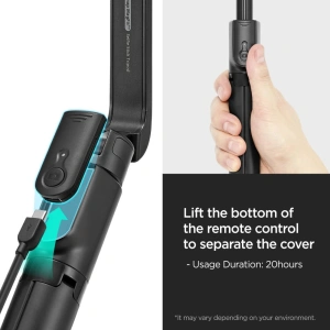 Hurtownia GSM - Spigen S580W MagSafe Bluetooth Szelfibot Hosszú Állvány Fekete - SPN16344 - {ean13} - Hurt