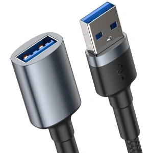 Baseus cafule Cable USB3.0 Male TO USB3.0 Female 2A 1m Dark gray