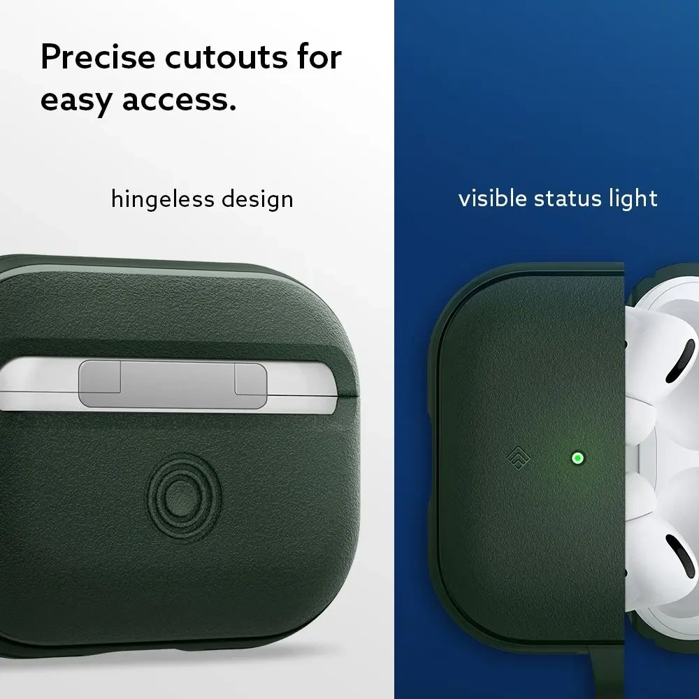 Hurtownia GSM - Caseology Vault Apple Airpods Pro 1 / 2 Nocně zelená - SPN16346 - {ean13} - Hurt