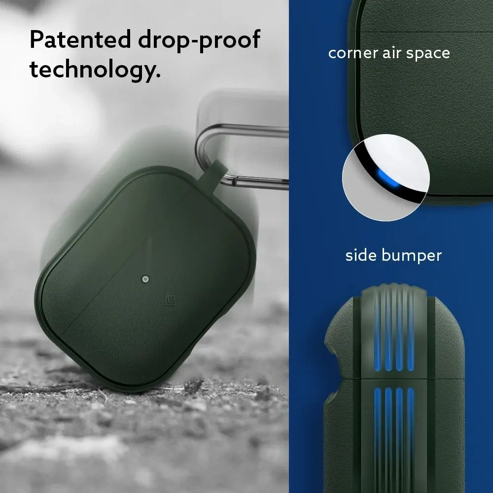 Hurtownia GSM - Caseology Vault Apple Airpods Pro 1 / 2 Nocně zelená - SPN16346 - {ean13} - Hurt
