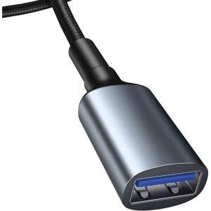 Baseus cafule Cable USB3.0 Male TO USB3.0 Female 2A 1m Dark gray