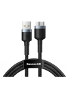 Kabel USB 3.0 do micro USB 3.0 Baseus Cafule, 2A, 1m (czarno-szary)