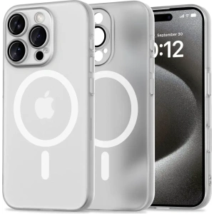 Tech-Protect Magslim MagSafe Apple iPhone 16 Pro Max Matt/Weiß - iPhone 16 Pro Max - Tech-Protect