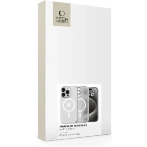 Tech-Protect Magslim MagSafe Apple iPhone 16 Pro Max Matt/Weiß - iPhone 16 Pro Max - Tech-Protect