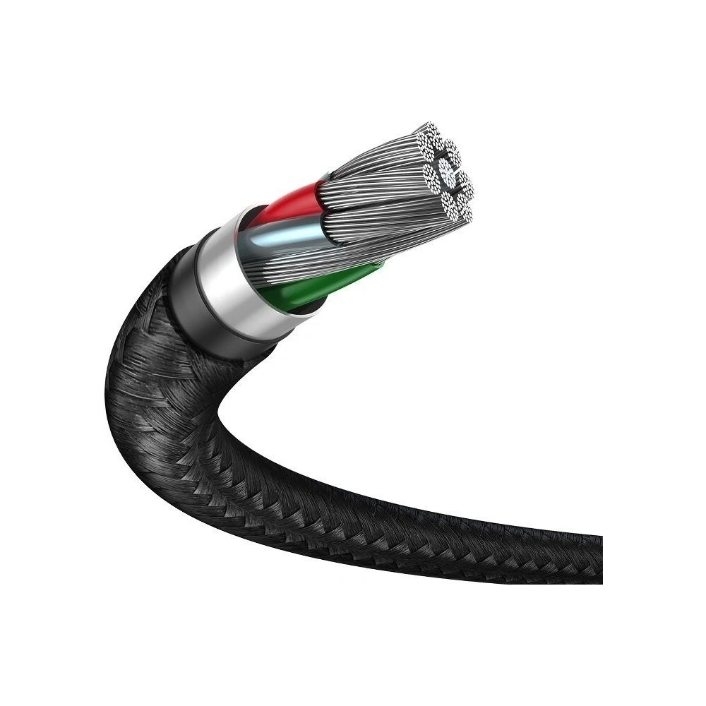 Hurtownia GSM - Kabel USB 3.0 do micro USB 3.0 Baseus Cafule, 2A, 1m (czarno-szary) - BSU975BLKGRY - {ean13} - Hurt