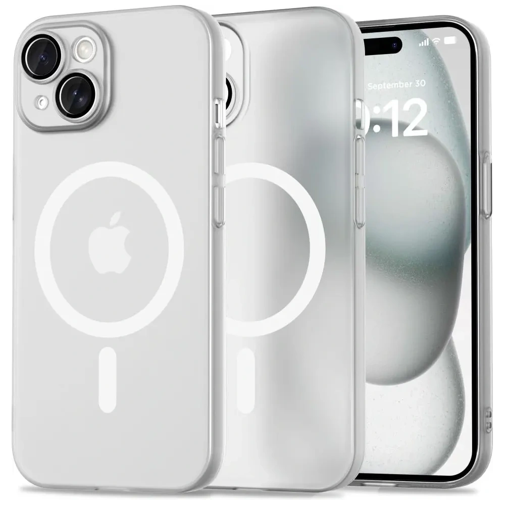 Hurtownia GSM - Etui Tech-Protect Magslim MagSafe Apple iPhone 15 Matte/White - THP3115 - {ean13} - Hurt