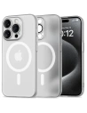 Etui Tech-Protect Magslim MagSafe Apple iPhone 15 Pro Matte/White - iPhone 15 Pro - Tech-Protect