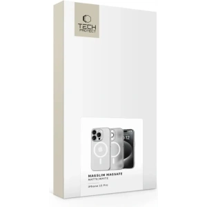 Hurtownia GSM - Etui Tech-Protect Magslim MagSafe Apple iPhone 15 Pro Matte/White - THP3116 - {ean13} - Hurt
