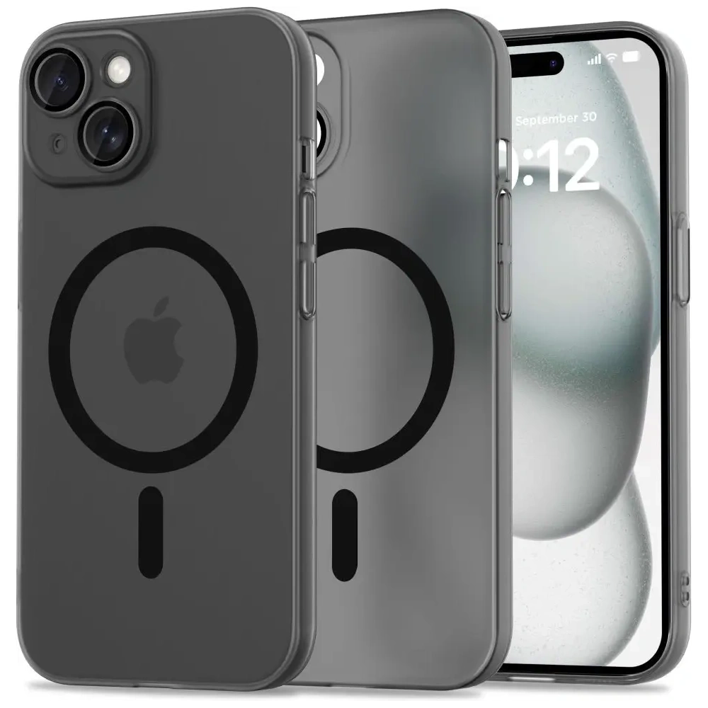 Hurtownia GSM - Etui Tech-Protect Magslim MagSafe Apple iPhone 15 Matte/Black - THP3117 - {ean13} - Hurt