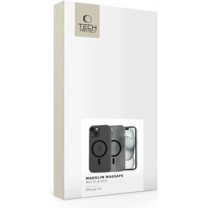 Hurtownia GSM - Tech-Protect Magslim MagSafe Apple iPhone 15 Matná/Černá - THP3117 - {ean13} - Hurt