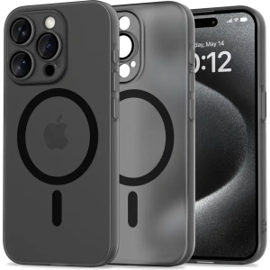 Hurtownia GSM - Etui Tech-Protect Magslim MagSafe Apple iPhone 15 Pro Matte/Black - THP3118 - {ean13} - Hurt