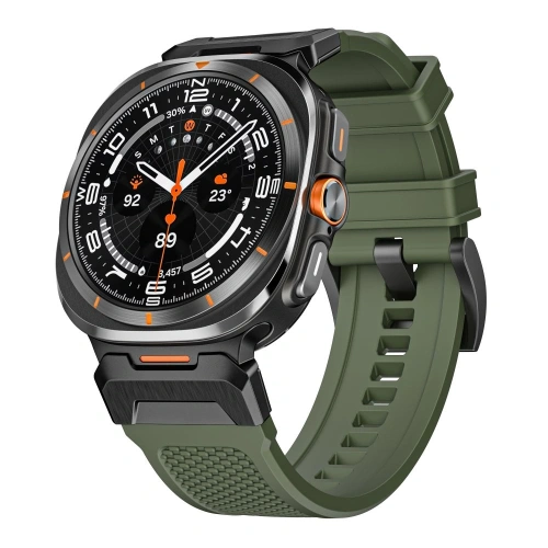 Pasek Tech-Protect Delta Pro Samsung Galaxy Watch Ultra 47mm Hunter Green - Galaxy Watch Ultra - Tech-Protect