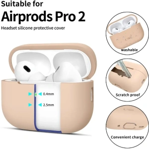 Hurtownia GSM - Tech-Protect Silikonové Apple Airpods Pro 1 / 2 Caffe Latte - THP3123 - {ean13} - Hurt
