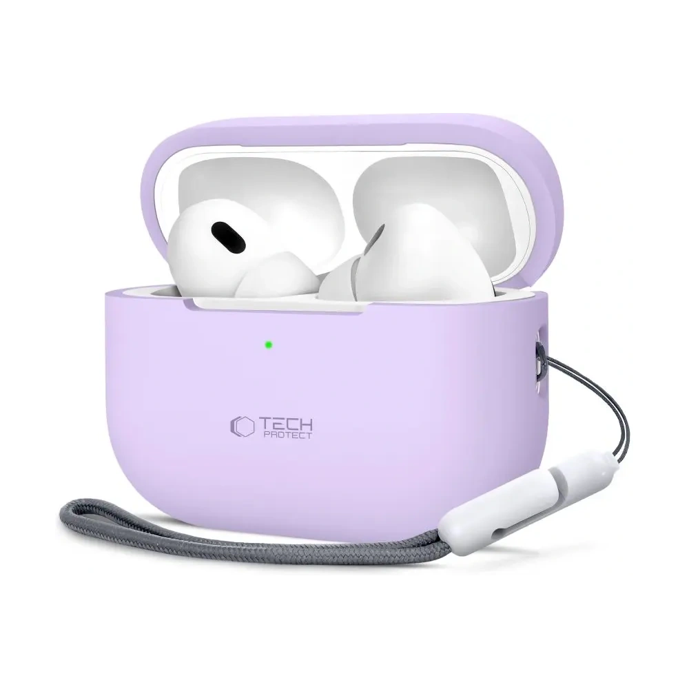 Hurtownia GSM - Tech-Protect Silikonové Apple Airpods Pro 1 / 2 Levandule - THP3125 - {ean13} - Hurt