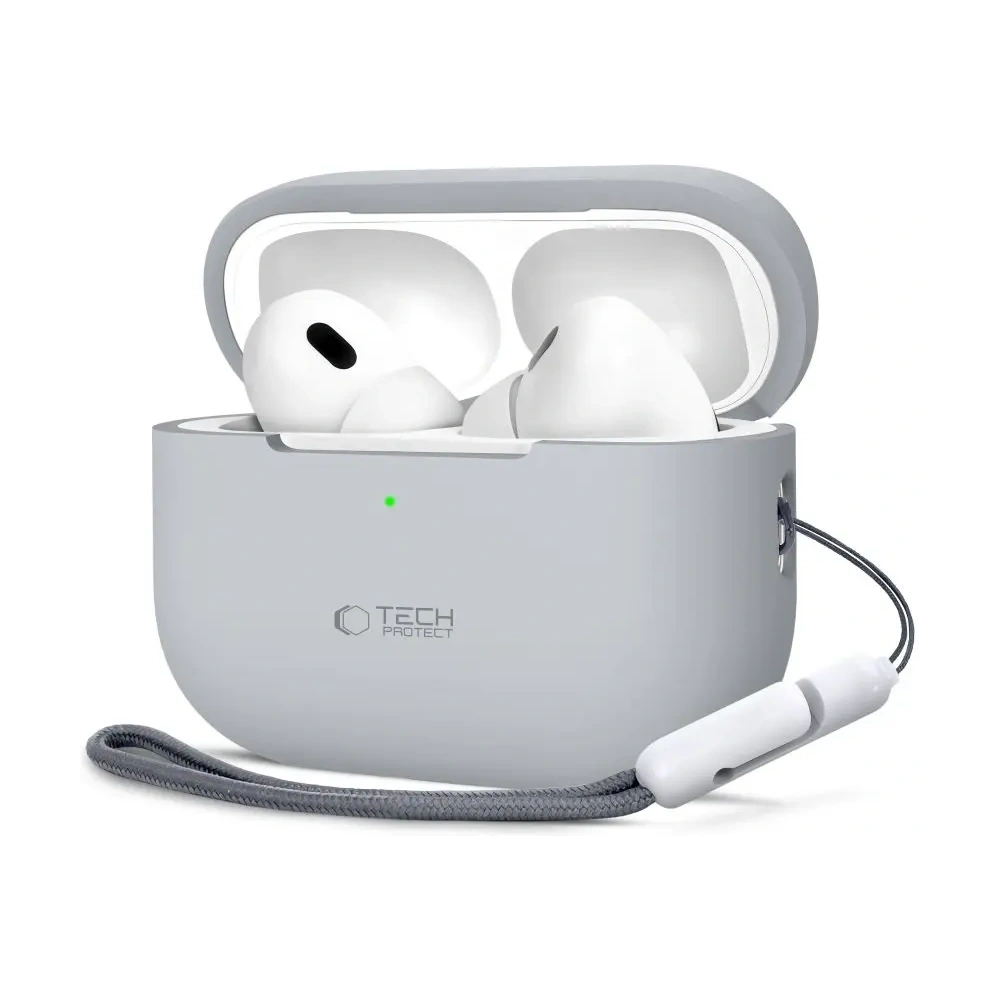 Hurtownia GSM - Tech-Protect Silicon pentru Apple Airpods Pro 1 / 2 Gri Creion - THP3126 - {ean13} - Hurt