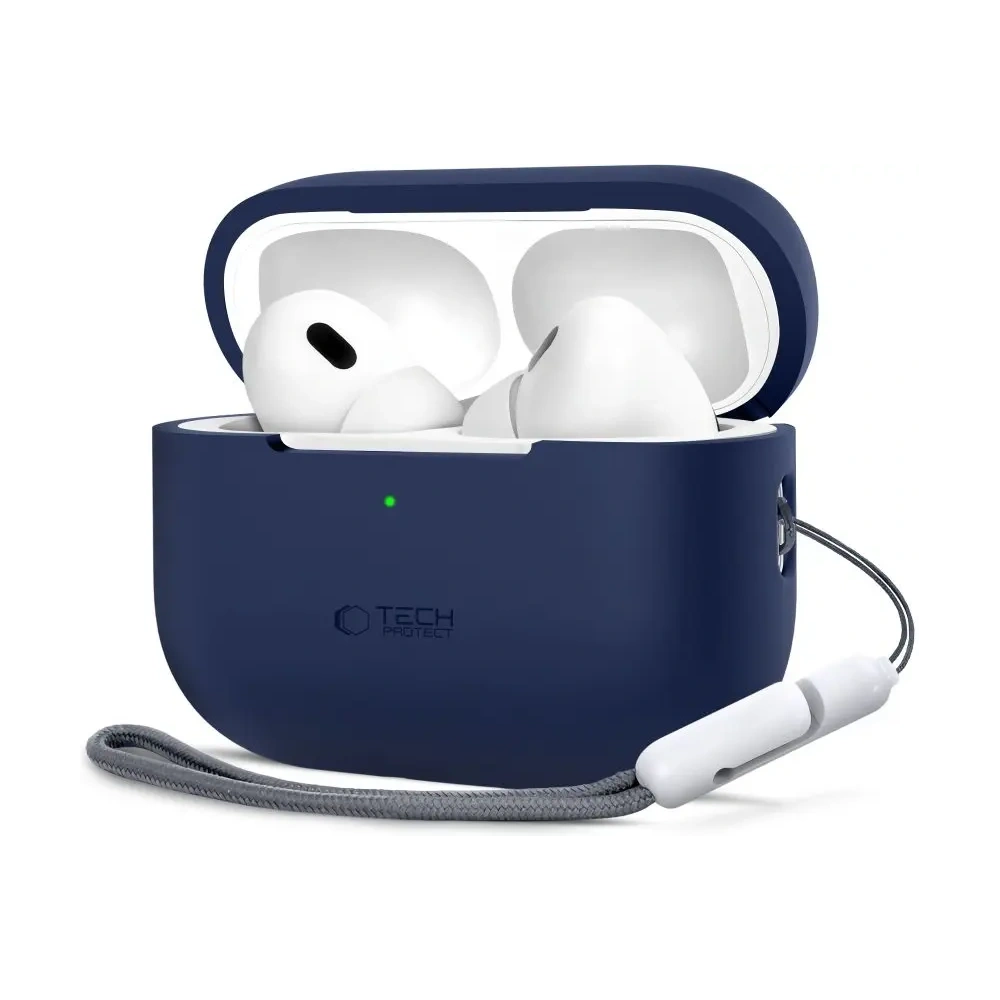 Hurtownia GSM - Tech-Protect Silikonové Apple Airpods Pro 1 / 2 námořnická modř - THP3127 - {ean13} - Hurt