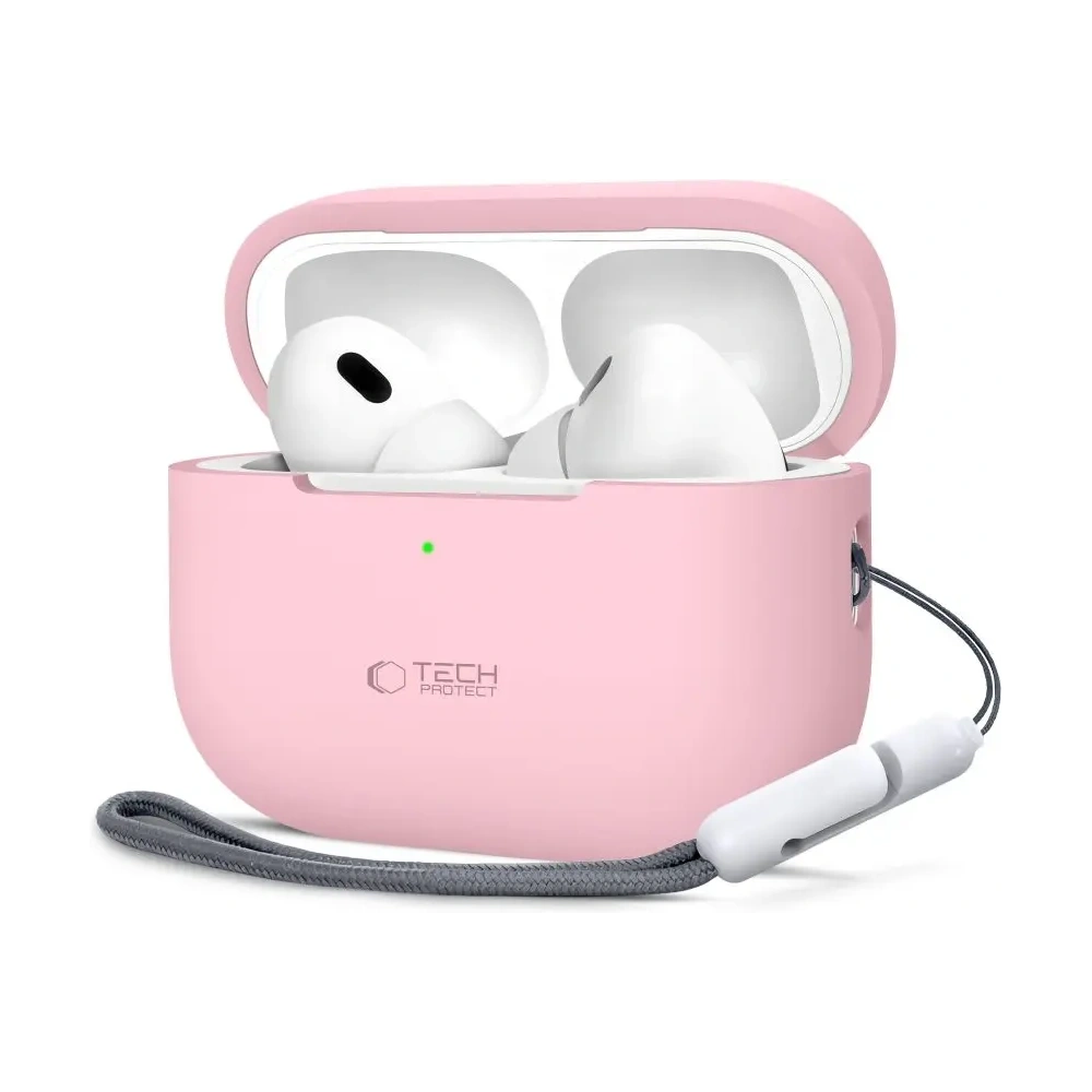 Hurtownia GSM - Tech-Protect Silikonové Apple Airpods Pro 1 / 2 Prašná Růžová - THP3129 - {ean13} - Hurt