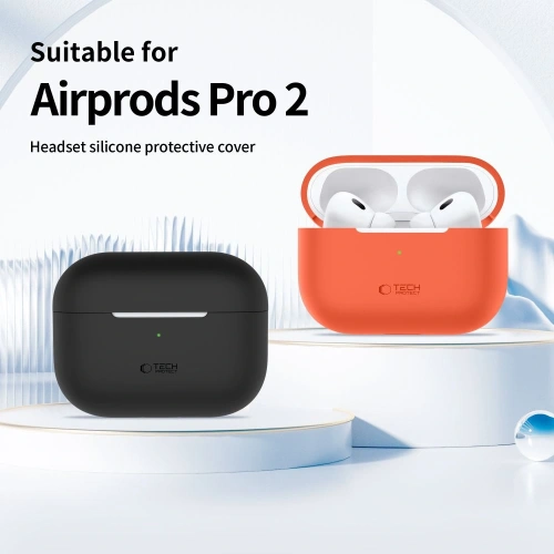 Etui Tech-Protect Silicone Apple Airpods Pro 1 / 2 Dusty Pink - AirPods Pro (2. generacji) - Tech-Protect