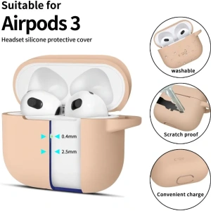 Hurtownia GSM - Tech-Protect Silikonový háček pro Apple Airpods 3 Caffe Latte - THP3131 - {ean13} - Hurt