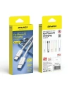 Hurtownia GSM - AWEI CL-219T USB-C / USB-C kabel 60W 1m kompatibilní s iPhone 15 bílý - AWEI219 - {ean13} - Hurt