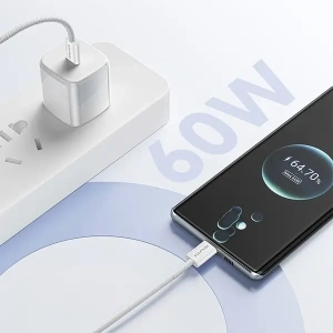 Hurtownia GSM - AWEI CL-219T USB-C / USB-C kabel 60W 1m kompatibilní s iPhone 15 černý - AWEI220 - {ean13} - Hurt