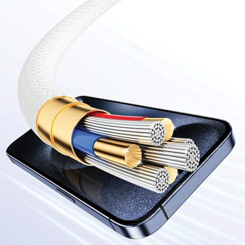 Kabel AWEI CL-219T USB-C / USB-C 60W 1m kompatybilny z iPhone 15 czarny - USB-C - USB-C - Awei