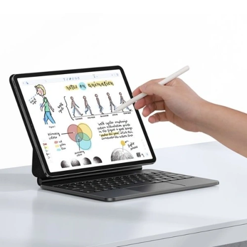 Etui z klawiaturą USAMS Miaoke Series Apple iPad Pro 12.9 2018/2020/2021/2022 (3., 4., 5. i 6. gen) czarny - iPad Pro 12.9" 2022 (6. generacji) - Usams