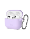 Tech-Protect Silikonový háček pro Apple Airpods 3 Levandule
