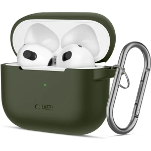 Hurtownia GSM - Tech-Protect Silikonový háček pro Apple Airpods 3 olivově zelený - THP3136 - {ean13} - Hurt
