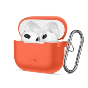 Hurtownia GSM - Tech-Protect Silikonový háček pro Apple Airpods 3 neonově oranžový - THP3138 - {ean13} - Hurt