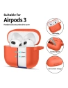 Hurtownia GSM - Tech-Protect Cârlig din silicon pentru Apple Airpods 3 Portocalie Neon - THP3138 - {ean13} - Hurt