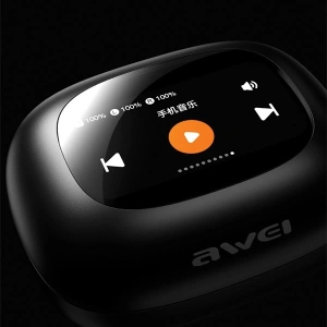 Hurtownia GSM - AWEI TP97 Bluetooth 5.4 bezdrátová TWS in-ear sluchátka černá - AWEI222 - {ean13} - Hurt