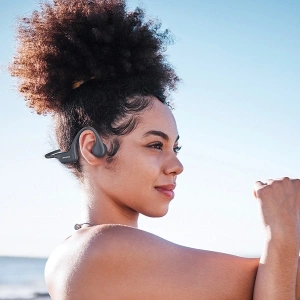 Wholesale AWEI A899BL bone conduction wireless headphones black - AWEI223 - {ean13} - Hurt