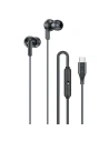 Hurtownia GSM - Căști cu fir AWEI PC-25T USB-C, negre - AWEI224 - {ean13} - Hurt