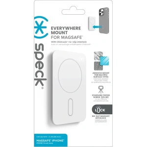 Wholesale Speck Everywhere Mount + ClickLock MagSafe magnetic holder (white) - SPK689 - {ean13} - Hurt