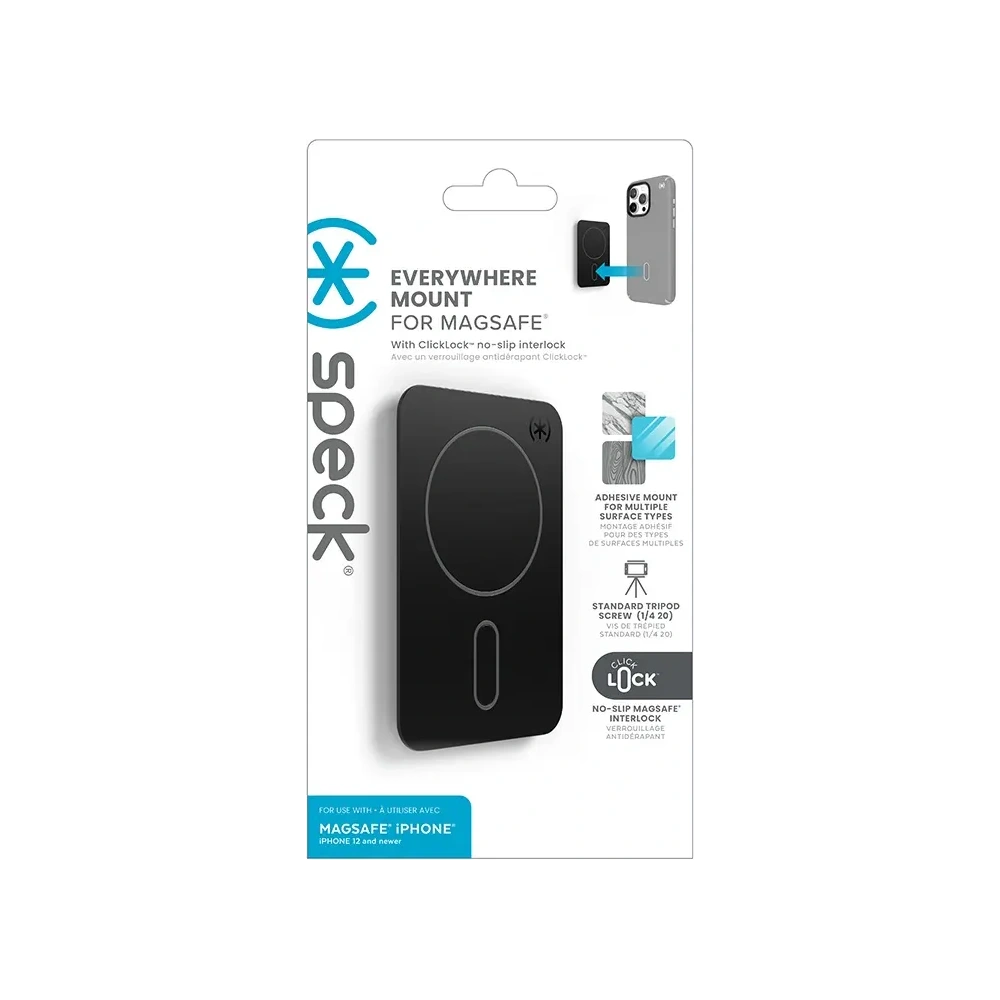 Hurtownia GSM - Speck Všude Mount + ClickLock MagSafe magnetický držák (černý) - SPK690 - {ean13} - Hurt