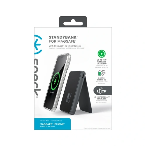 Speck StandyBank + ClickLock - Power Bank MagSafe 5000mAh + stand - !ZAIMPORTOWANE - Speck