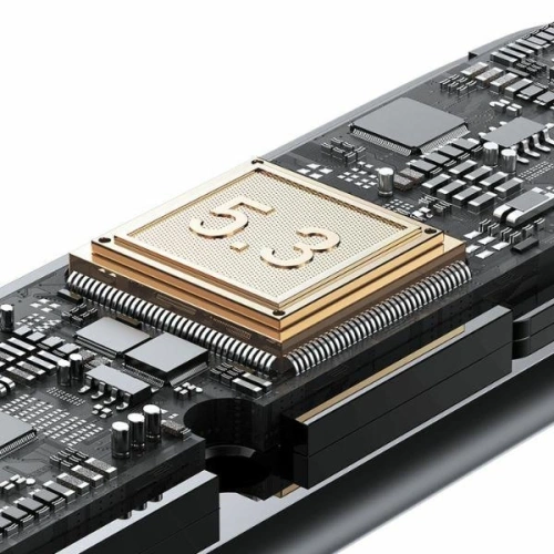 Bezprzewodowe słuchawki dokanałowe USAMS IF27 Bluetooth 5.3 czarne - Słuchawki dokanałowe - Usams