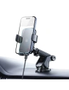 Hurtownia GSM - Suport auto pentru parbriz/cockpit USAMS cu încărcător wireless de 15W, negru - USA1188 - {ean13} - Hurt