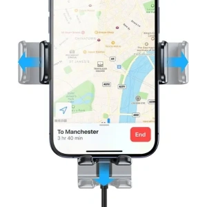 Hurtownia GSM - USAMS Windschutzscheiben-/Cockpit-Autohalterung mit 15W kabellosem Ladegerät in Schwarz - USA1188 - {ean13} - Hurt