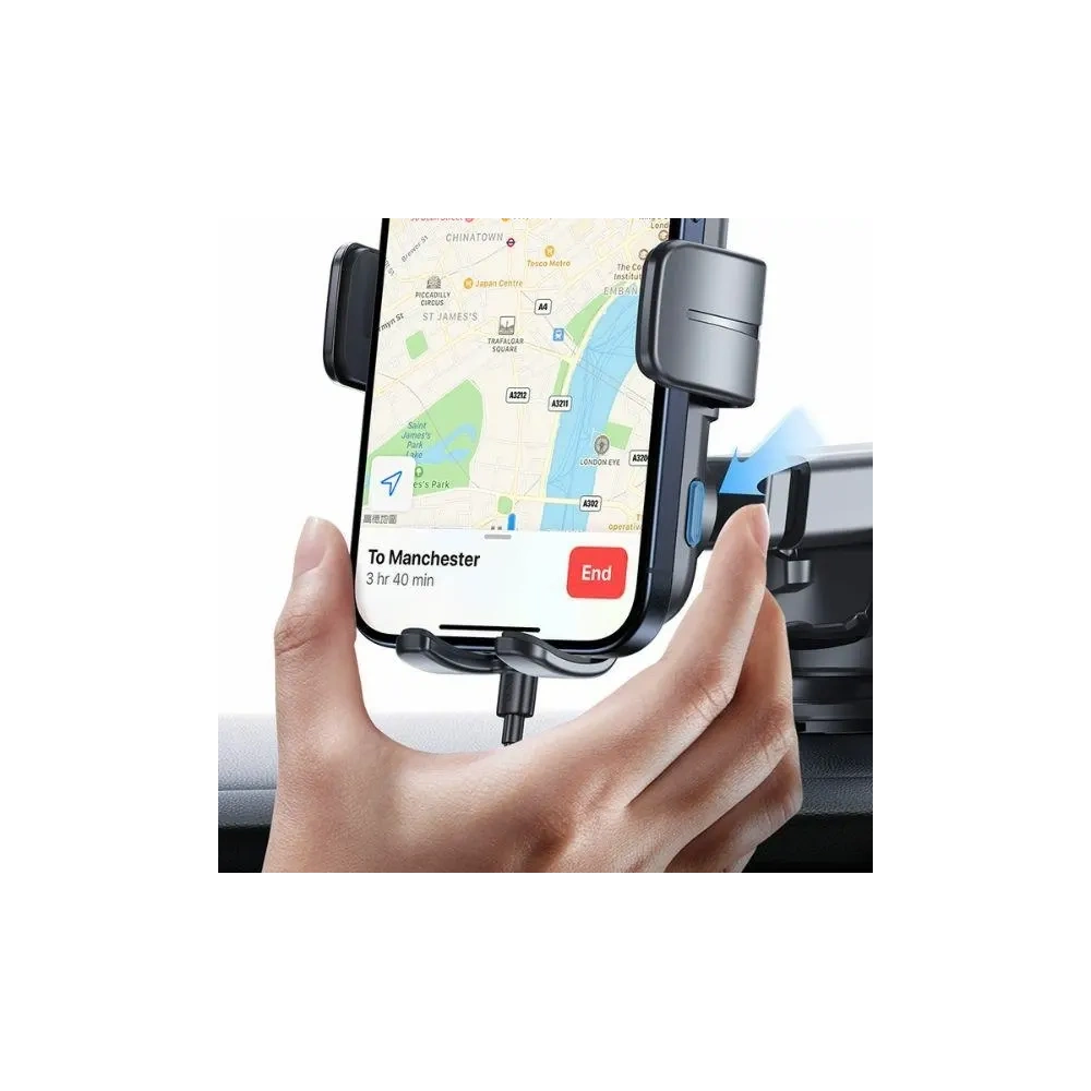 Hurtownia GSM - USAMS Windschutzscheiben-/Cockpit-Autohalterung mit 15W kabellosem Ladegerät in Schwarz - USA1188 - {ean13} - Hurt