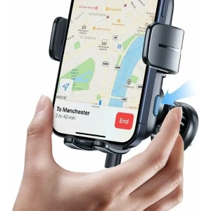 Hurtownia GSM - Suport pentru grila mașinii USAMS cu încărcător wireless de 15W, negru - USA1189 - {ean13} - Hurt