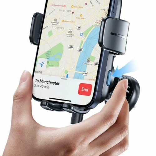 Uchwyt samochodowy do kratki nawiewu USAMS z ładowarką bezprzewodową 15W czarny - do kratki nawiewu - Usams