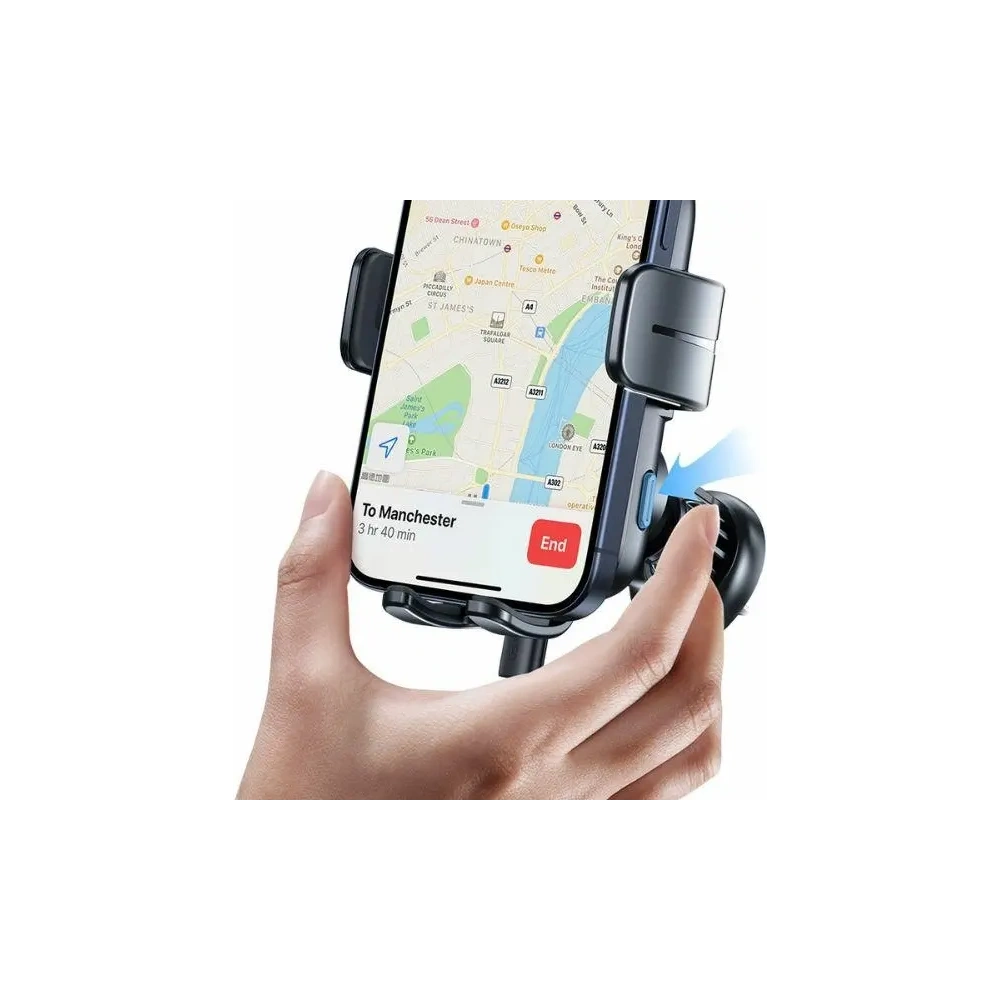Wholesale USAMS car grille mount with 15W wireless charger black - USA1189 - {ean13} - Hurt