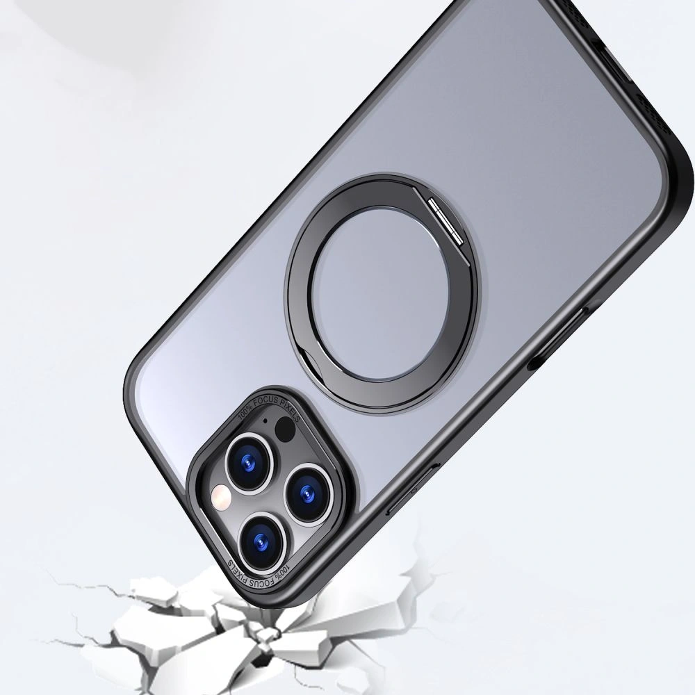 Hurtownia GSM - Tech-Protect Magring MagSafe Apple iPhone 16 Pro Max Matt Fekete - THP3141 - {ean13} - Hurt