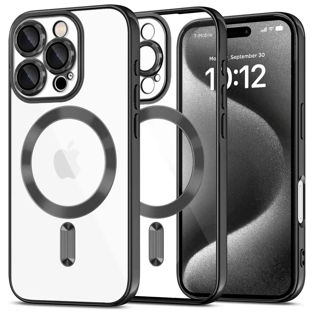 Hurtownia GSM - Tech-Protect MagFlex MagSafe Apple iPhone 16 Pro Lesklá Černá - THP3143 - {ean13} - Hurt