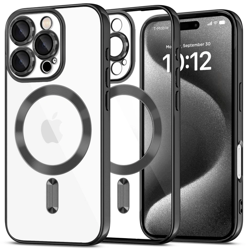 Hurtownia GSM - Etui Tech-Protect MagFlex MagSafe Apple iPhone 16 Pro Max Shiny Black - THP3144 - {ean13} - Hurt