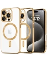 Etui Tech-Protect MagFlex MagSafe Apple iPhone 16 Pro Lesklé Zlato - iPhone 16 Pro - Tech-Protect