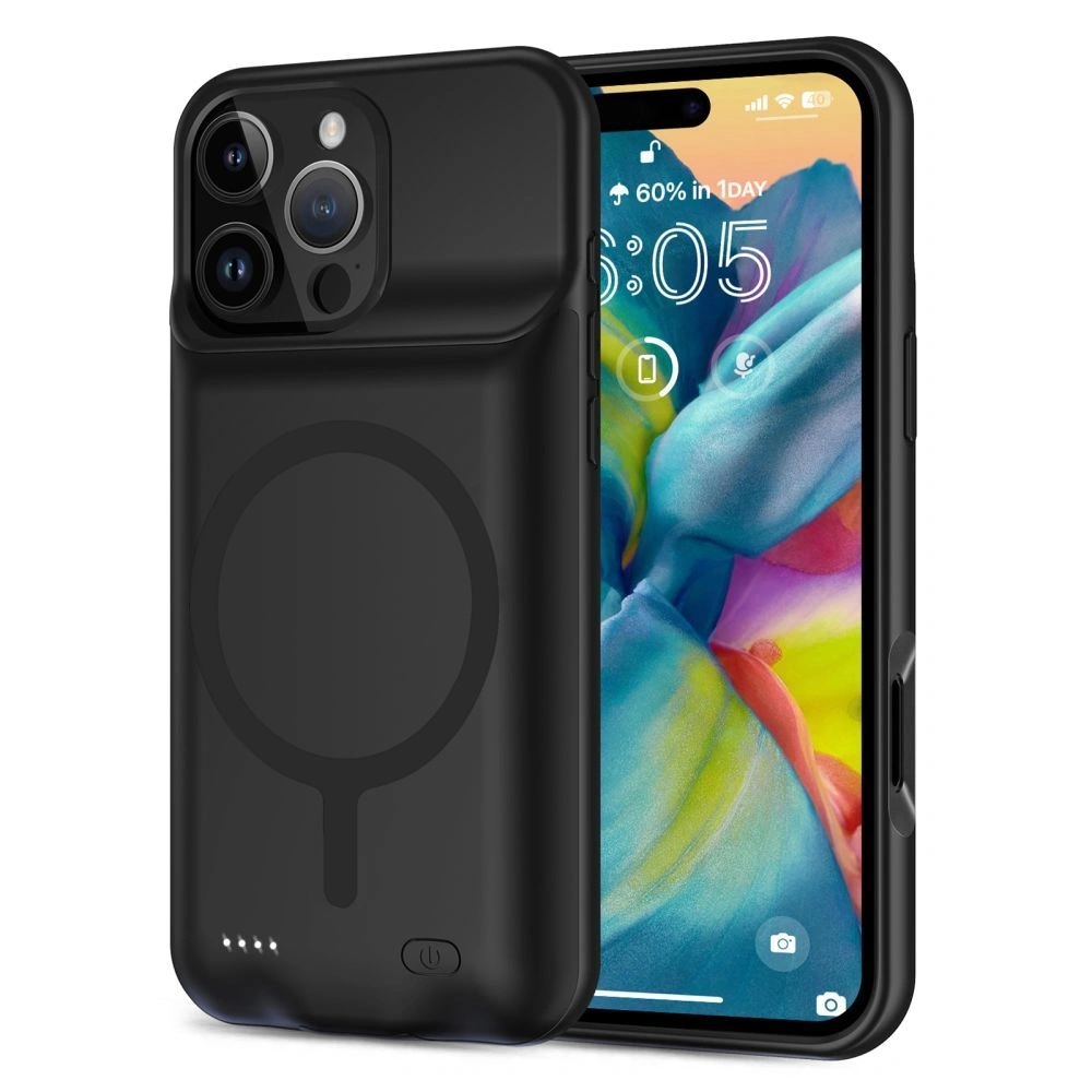 Hurtownia GSM - Etui Tech-Protect Powercase MagSafe 8500mAh Apple iPhone 16 Pro Max Black - THP3148 - {ean13} - Hurt